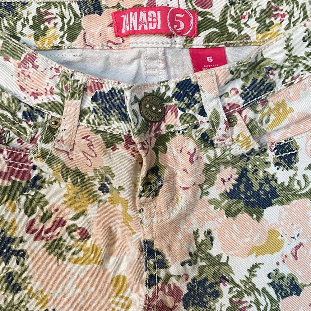 Floral Jeans